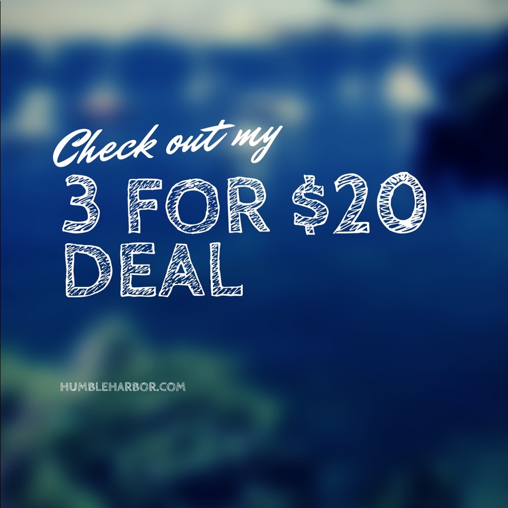 3 items for $20